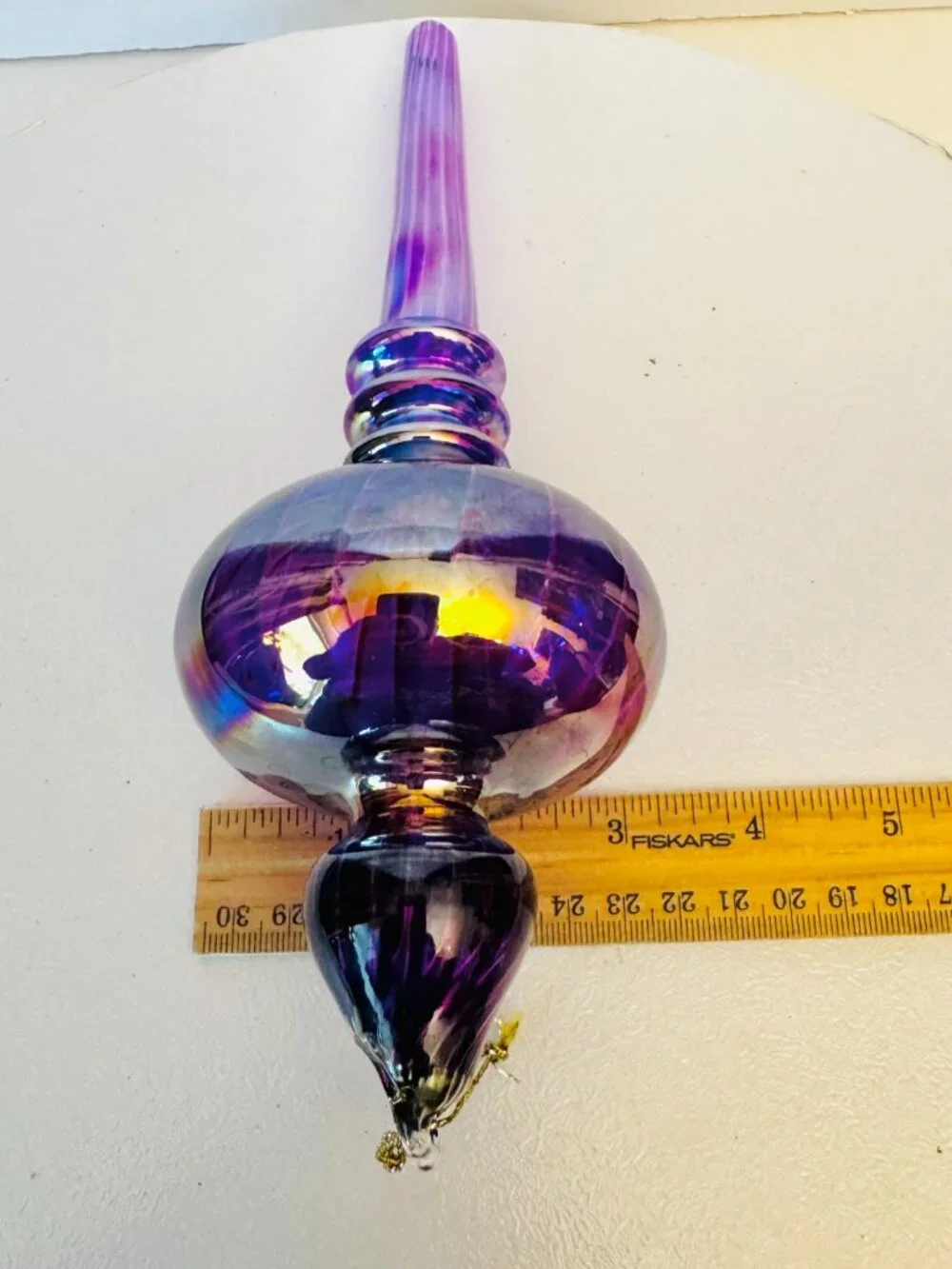Vtg Hand Blown 9